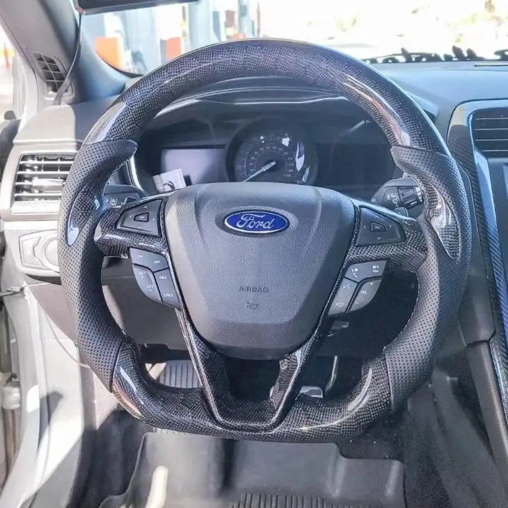 Ttd Craft Ford 2013-2020 Fusion / Mondeo / Edge Carbon Fiber Steering Wheel 1