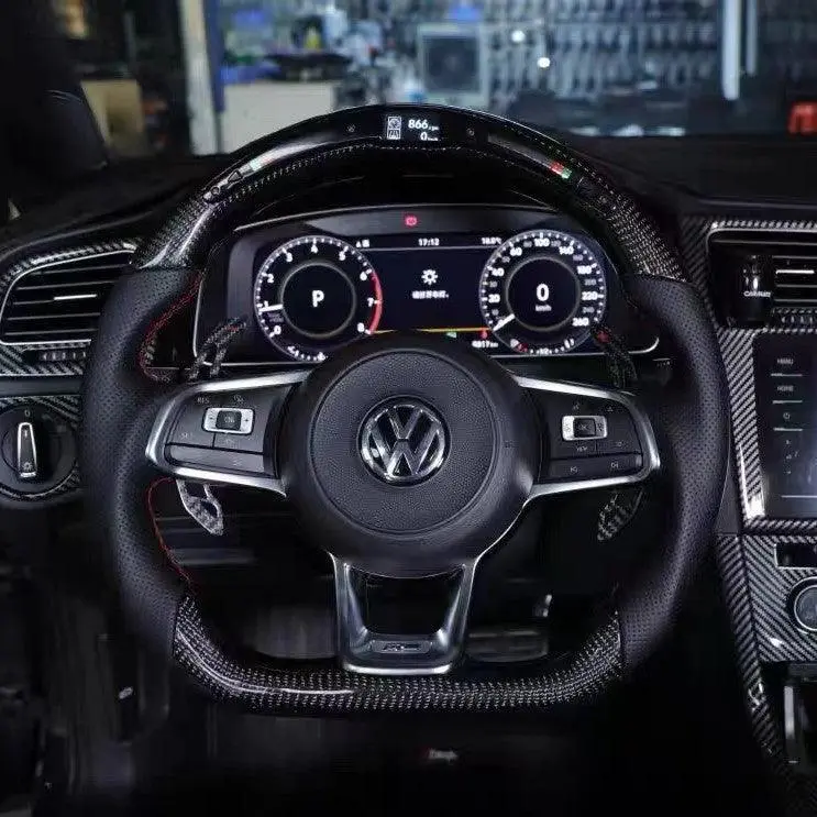 Ttd Craft Vw Mk7 /Mk7.5  Gti R 2019-2020 Jetta Carbon Fiber Steering Wheel 10
