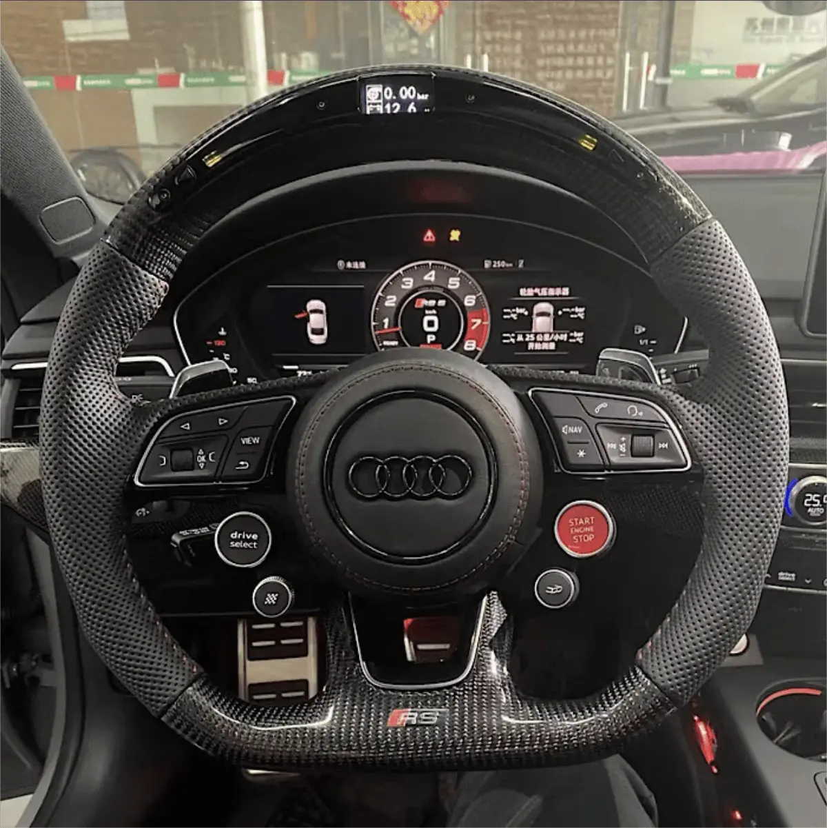 Ttd Craft Audi 2017-2020 8V B9 A3 S3 Rs3 A4 S4 A5 S5 Rs5 Carbon Fiber Steering Wheel 11