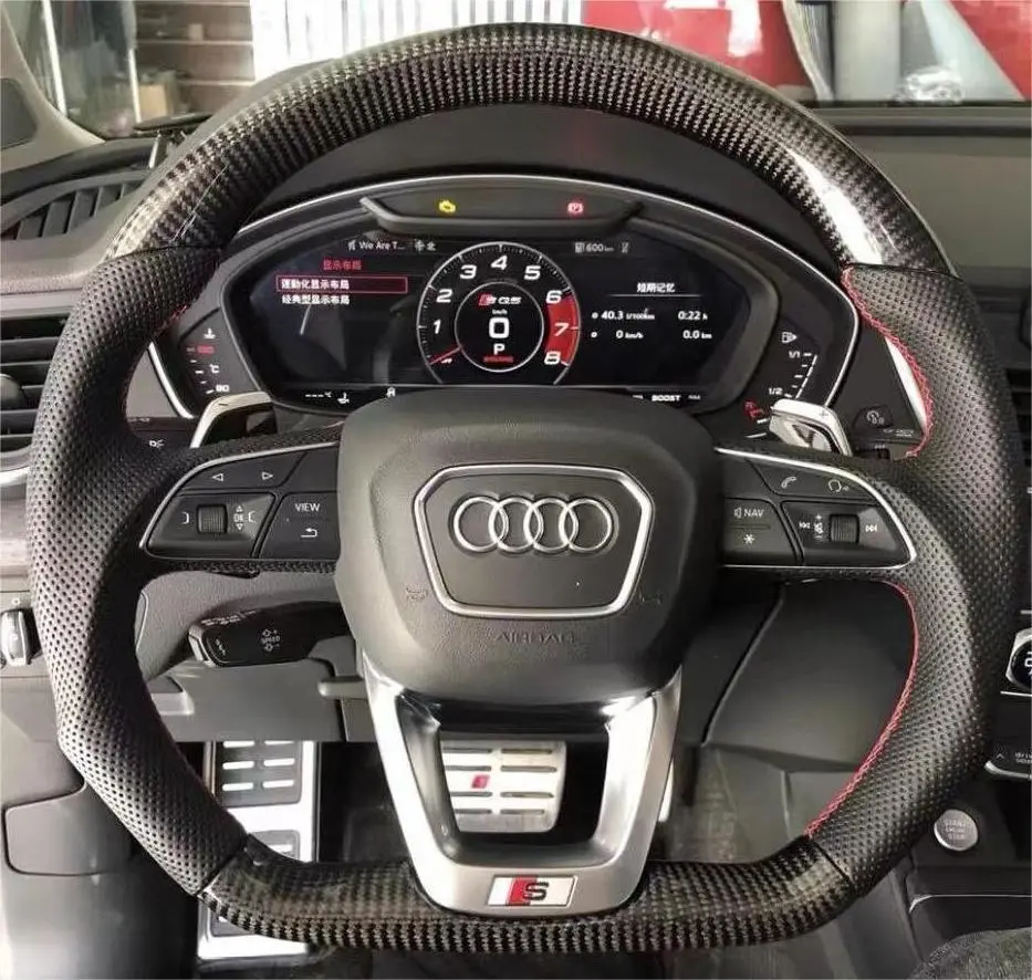 Ttd Craft Audi A4 Q3 Q5 Q7 Q8 Rsq7 Rsq8 Sq8 Sq7 Sq5 S7 Rs6 Carbon Fiber Steering Wheel 1