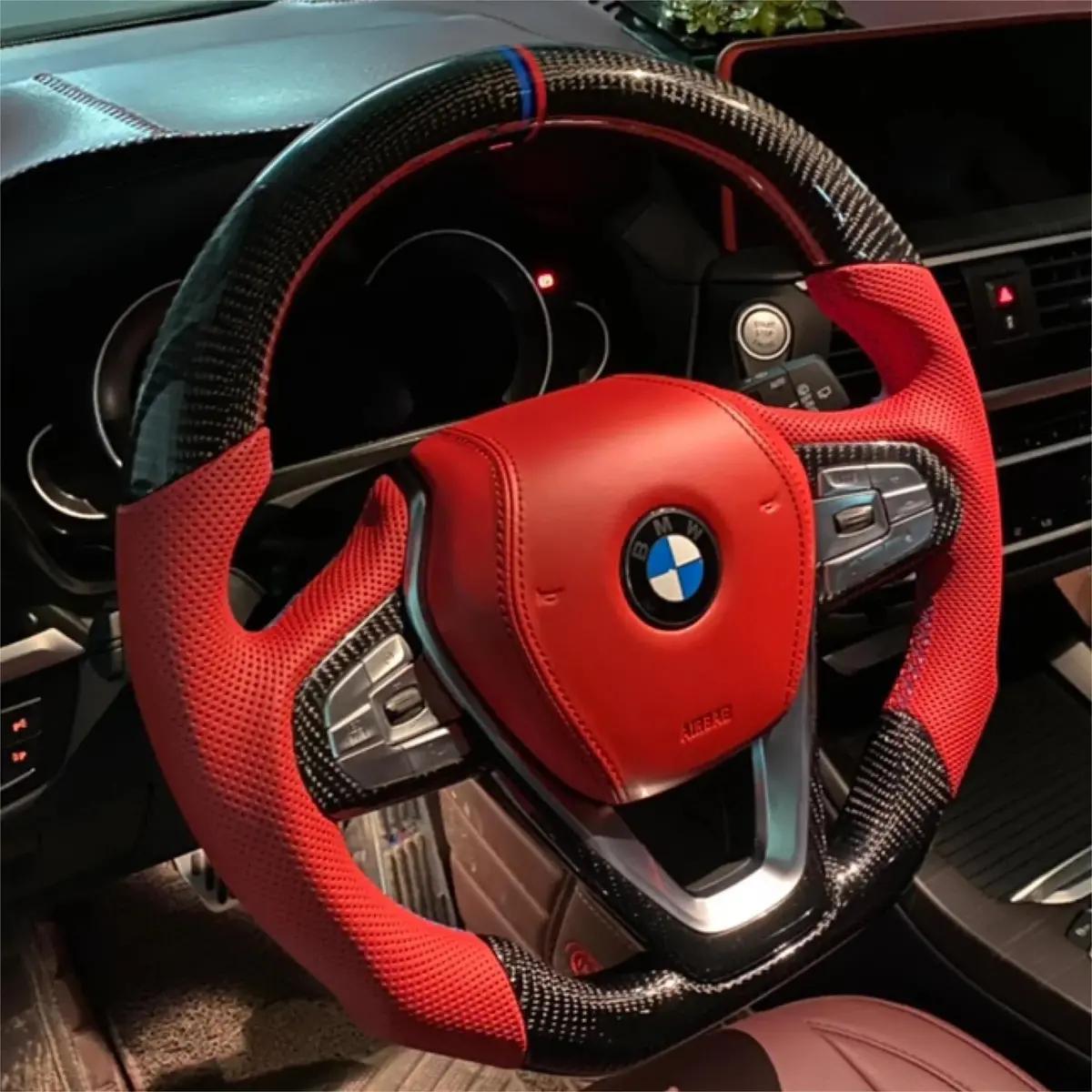 Ttd Craft Bmw G20 G30 G31 G01 G02 G11 G12 F30 I4 Carbon Fiber Steering Wheel 1