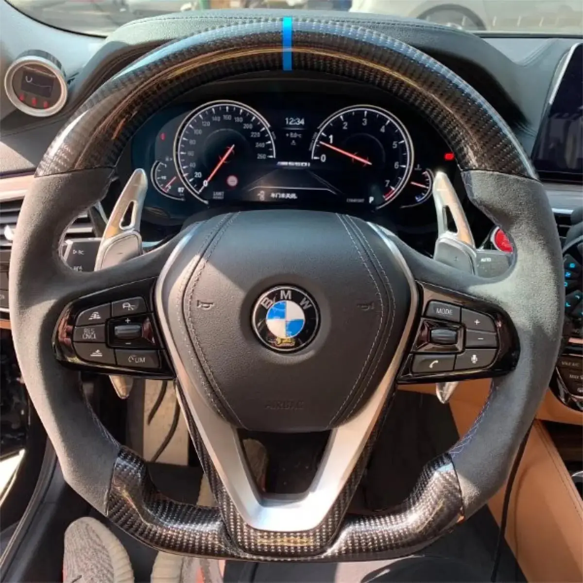 Ttd Craft Bmw G20 G30 G31 G01 G02 G11 G12 F30 I4 Carbon Fiber Steering Wheel 1