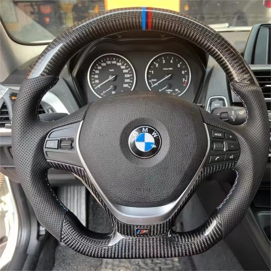 Ttd Craft Bmw F20 F21 /  F22 F23 / F30 F31 F35 / F32 F33 F36 Carbon Fiber Steering Wheel With Paddle Shifter 1