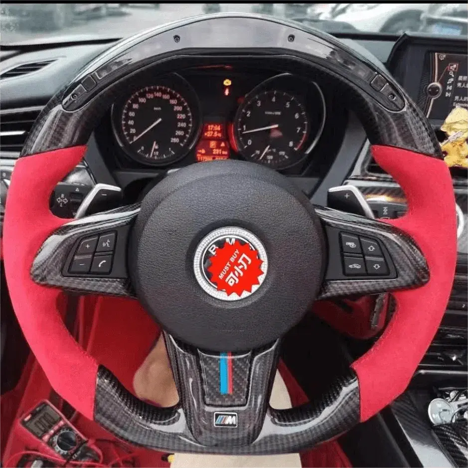 Ttd Craft Bmw Z4 E89 Carbon Fiber Steering Wheel With Led 1