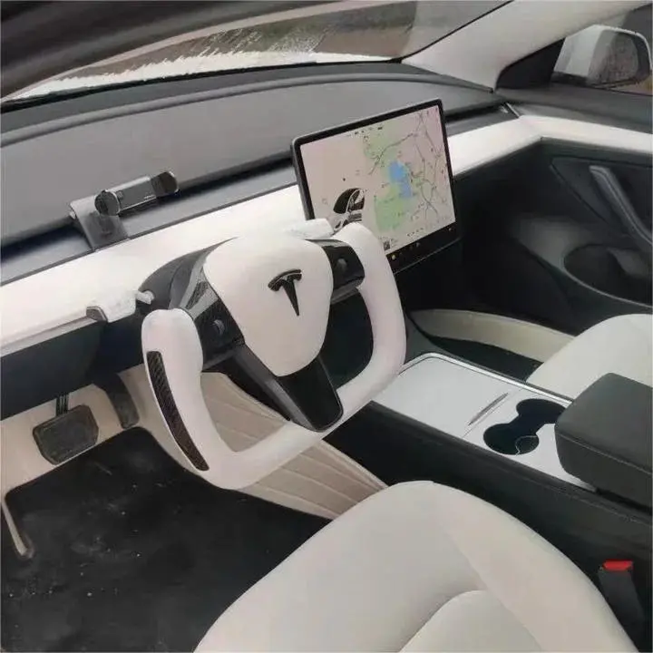Ttd Craft Tesla Model 3 Y Carbon Fiber Steering Wheel 1