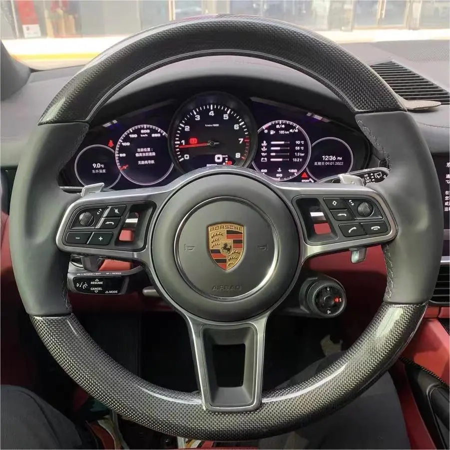 Ttd Craft Porsche 918 Carbon Fiber Steering Wheel 1
