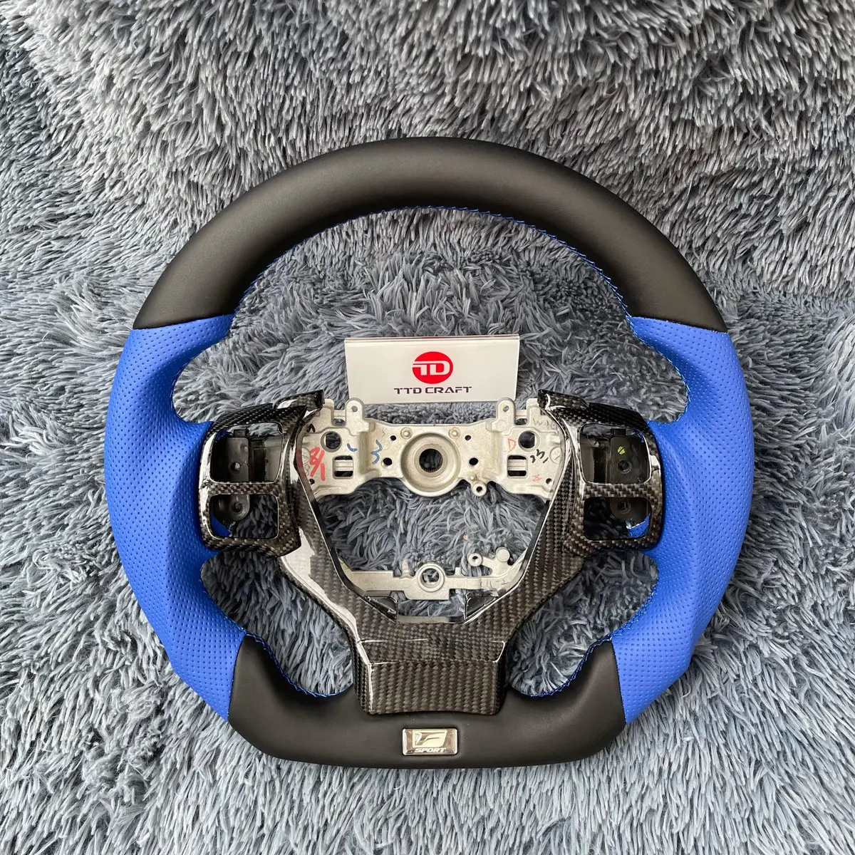 Ttd Craft Lexus 2014-2025 Is 250 350 300 Ct200h Nx 200T Rc Rcf Sport Leather Steering Wheel 1