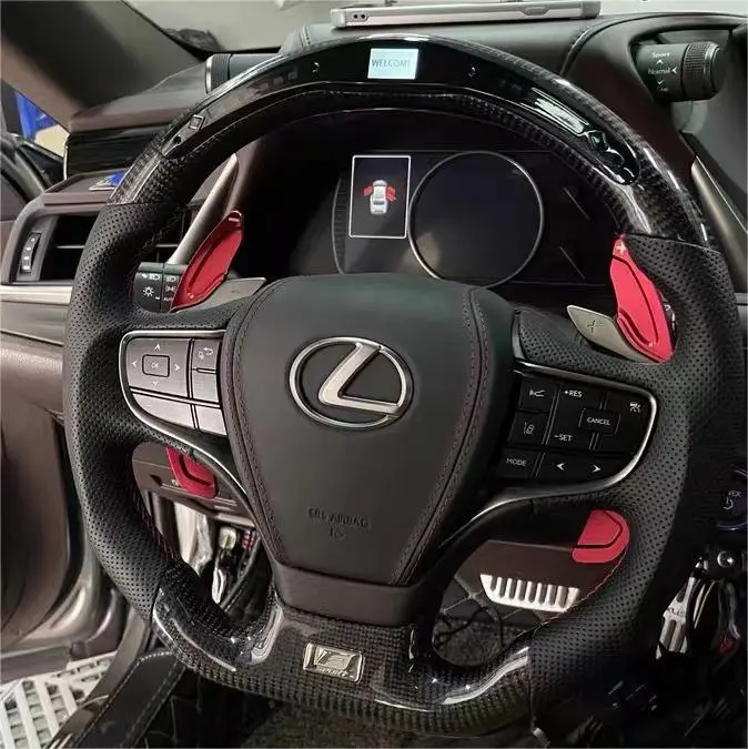 Ttd Craft Lexus 2019-2025 Es350 Es300 Es250 Ls500 2018-2025 Ux200 Ux250h Carbon Fiber Steering Wheel 1
