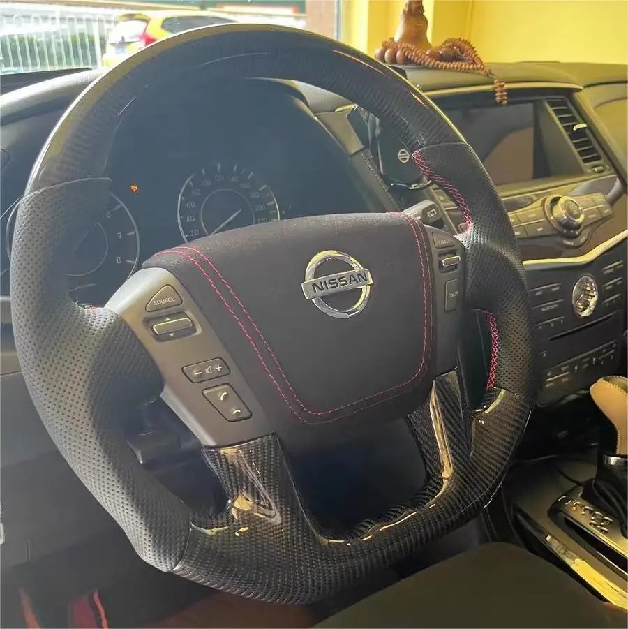 Ttd Craft Infiniti 2011-2017 Qx56 Carbon Fiber Steering Wheel 1