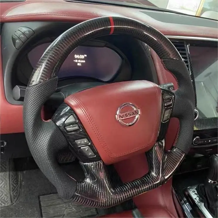 Ttd Craft  Nissan 2022-2025 Frontier Carbon Fiber Steering Wheel 1