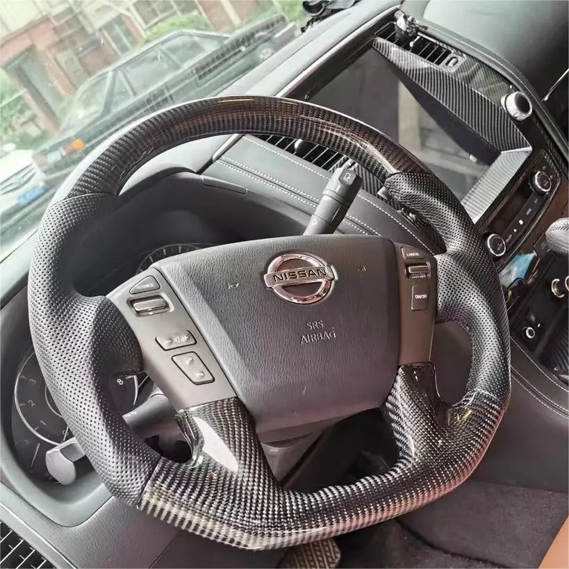 Ttd Craft  Nissan 2008-2014 Murano Carbon Fiber Steering Wheel 1