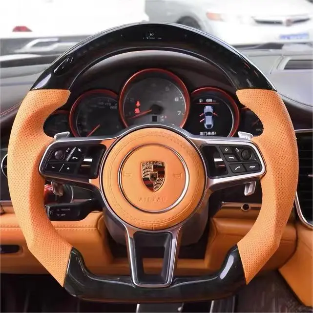Ttd Craft Porsche 918 Carbon Fiber Steering Wheel With Led 1