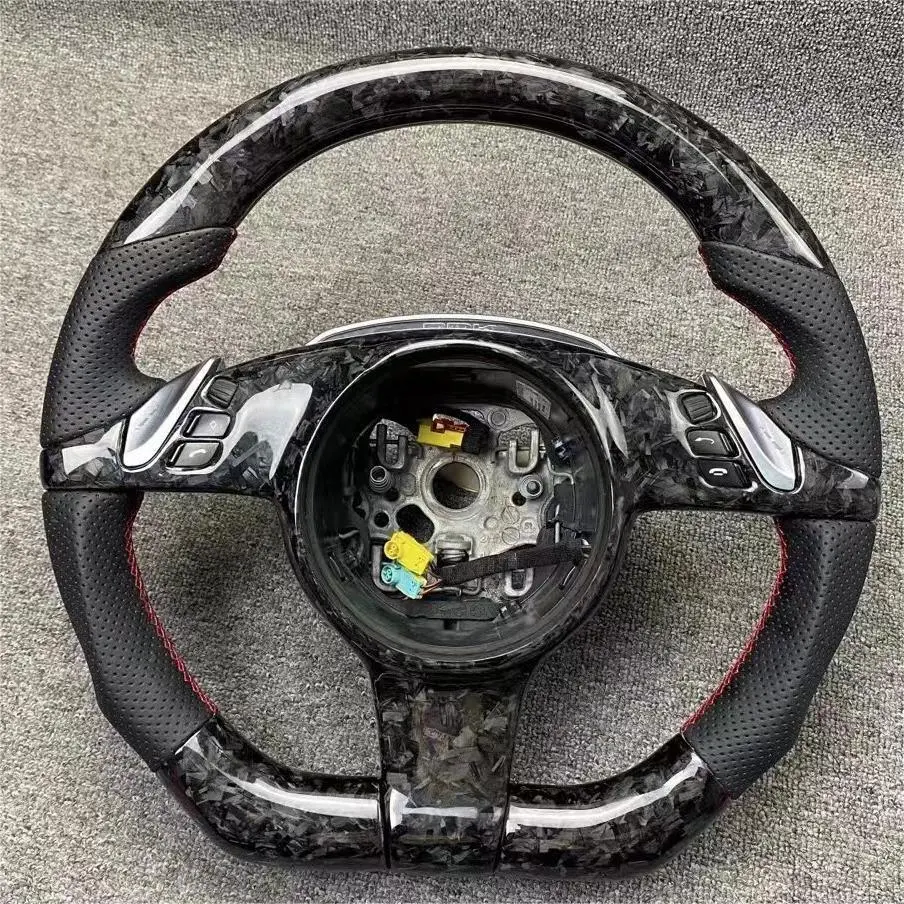 Ttd Craft Porsche 911 (991.1) / Boxster (987.2 981) / Cayman (981) / Cayenne (958) / Panamera (970) Forged  Carbon Fiber Steering Wheel 1