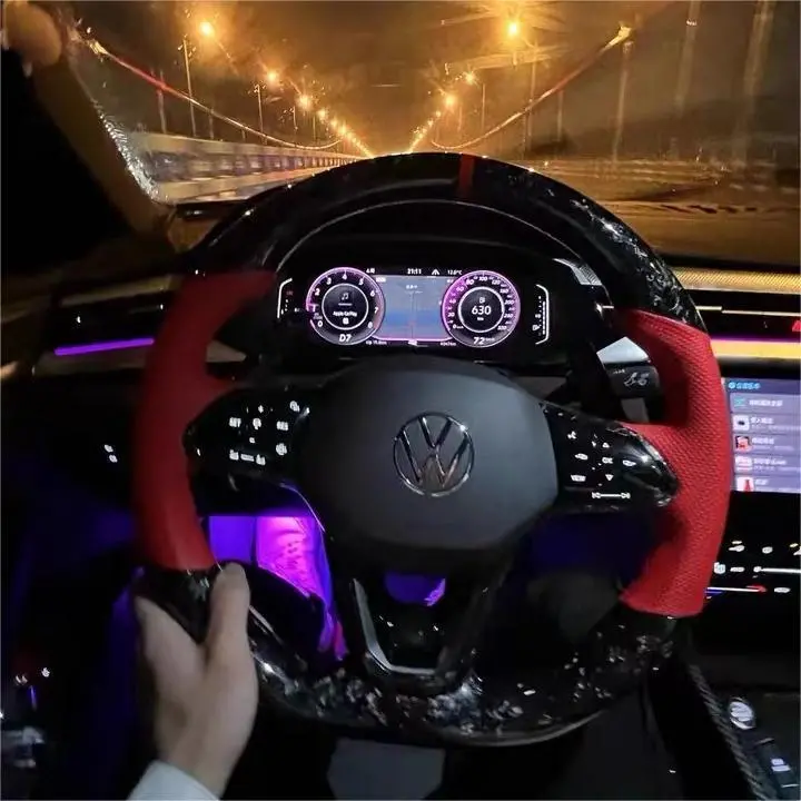 Ttd Craft Vw Passat 2021-2025 Forged Carbon Fiber Steering Wheel 1