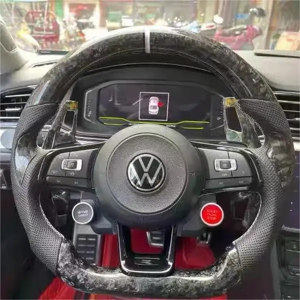 Ttd Craft Mk7 Gti /R Jetta 2019-2020  Carbon Fiber Steering Wheel 1