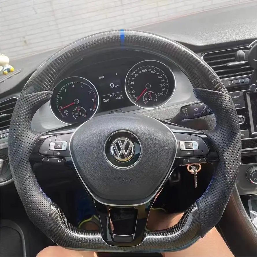 Ttd Craft  Vw 2018-2021 Tiguan Carbon Fiber Steering Wheel 1