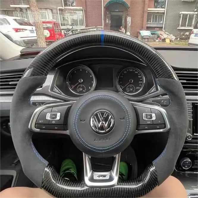 Ttd Craft Vw Mk7 /Mk7.5  Gti R 2019-2020 Jetta Carbon Fiber Steering Wheel 1