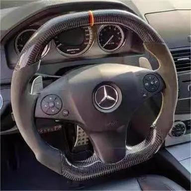 Carbon Fiber Steering Wheel For Mercedes R230 |Ttd Craft 1