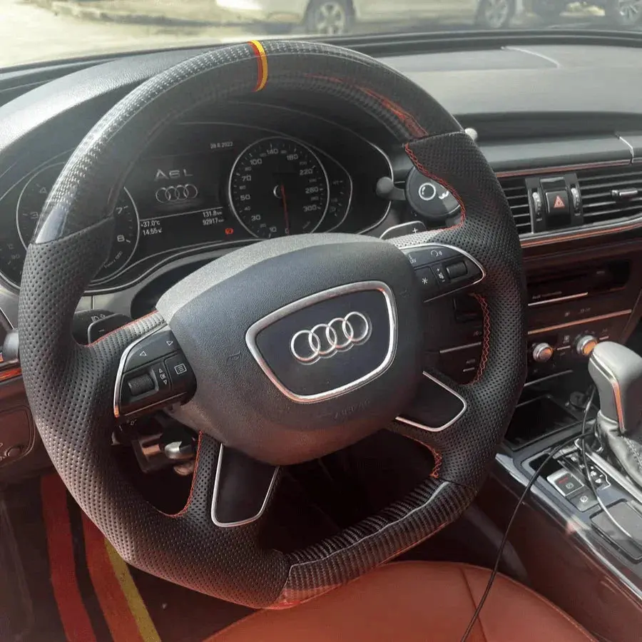 Ttd Craft Audi A4 A6 A7 A8 A8l Q3 Q5 Q7 Carbon Fiber Steering Wheel 1