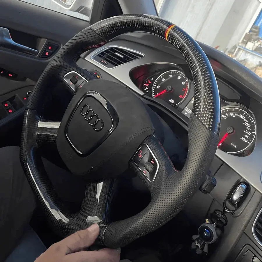 Ttd Craft Audi A3 A4 A6 A8 Q5 Q7 S4 S6 Carbon Fiber Steering Wheel 1