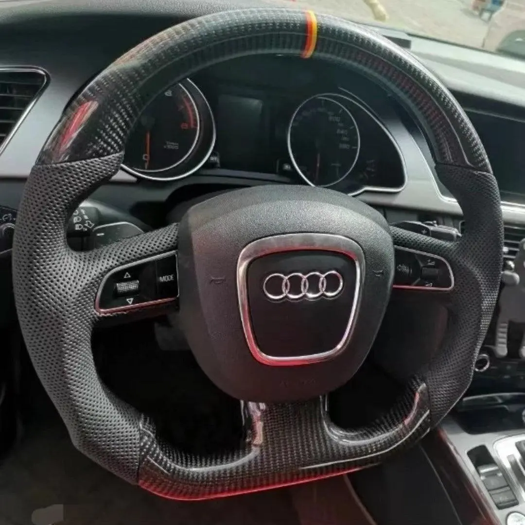 Ttd Craft Audi A3 A4 A5 A6 A8 Q7 S4 S5 Rs4 Rs5 Carbon Fiber Steering Wheel 1