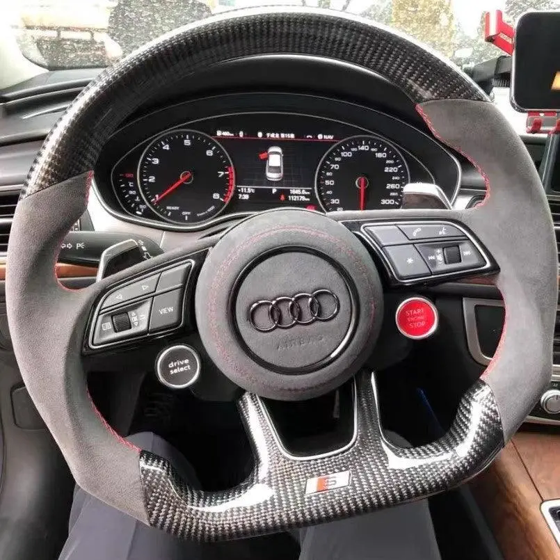 Ttd Craft Audi 2017-2020 8V B9 A3 S3 Rs3 A4 S4 A5 S5 Rs5 Carbon Fiber Steering Wheel 1