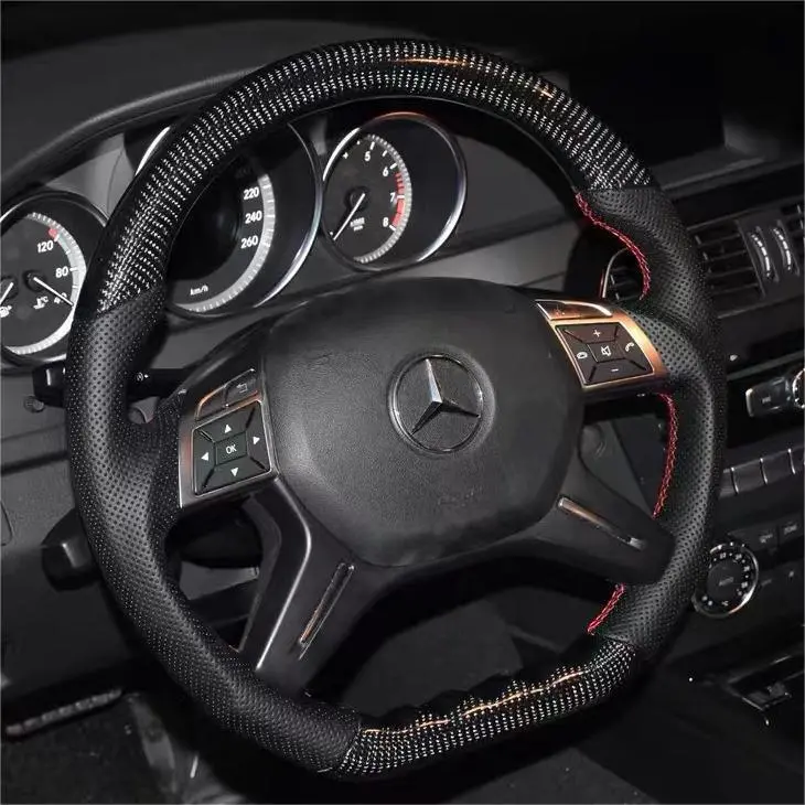 Ttd Craft Benz X166 W463 W166 W212 E-Class Gl Ml Class Carbon Fiber Steering  Wheel 1