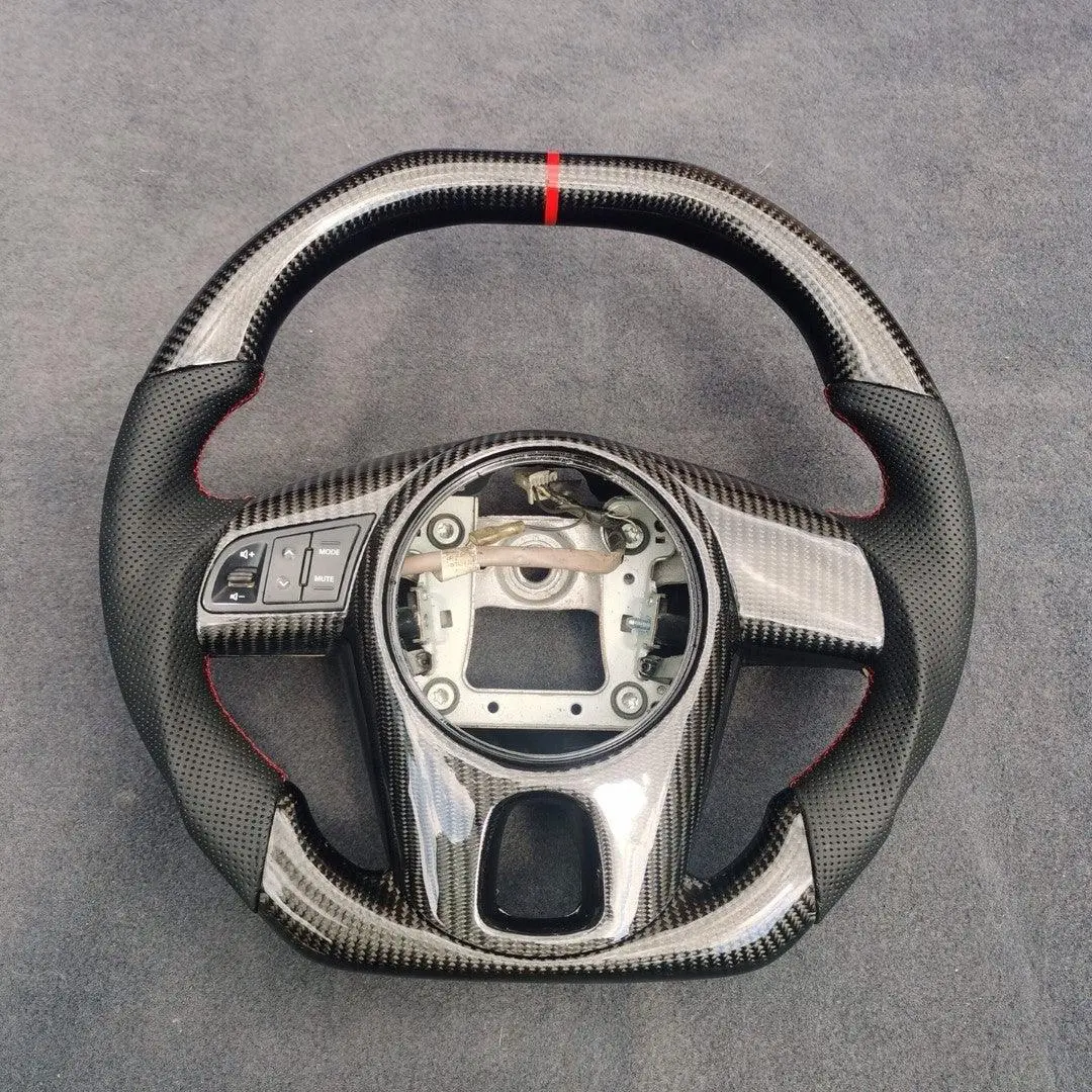 Ttd Craft Kia 2010-2013 Forte / 2010-2013 Soul / 2010-2011 Rio Carbon Fiber Steering Wheel 1