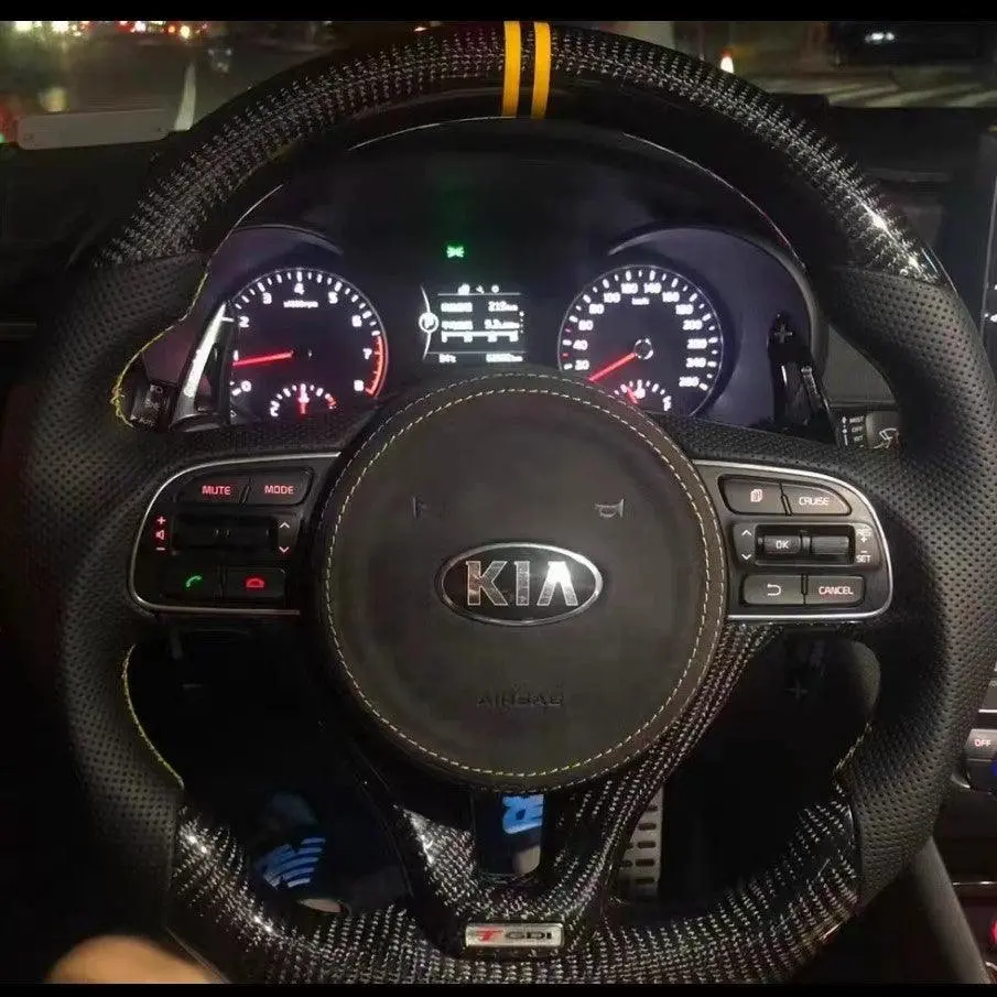 Ttd Craft Kia 2016-2020 Optima Carbon Fiber Steering Wheel 1