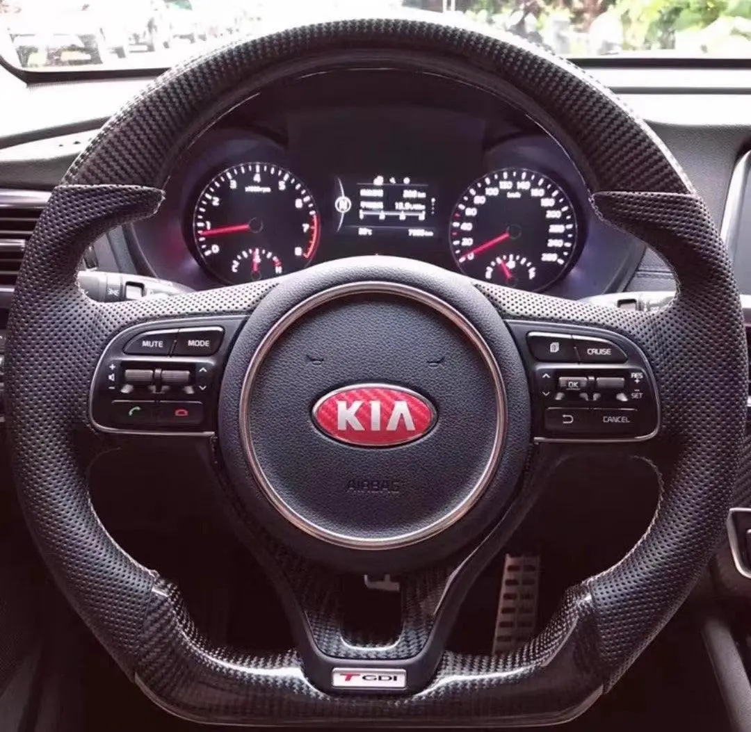 Ttd Craft Kia 2016-2020 Optima Carbon Fiber Steering Wheel 1