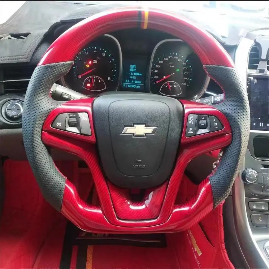 Ttd Craft Chevrolet 2013-2015 Camaro / 2011-2015 Cruze / 2013-2015 Malibu / 2012-2023 Trax / 2011-2015 Volt 71 / 2012-2020 Sonic Carbon Fiber Steering Wheel 1