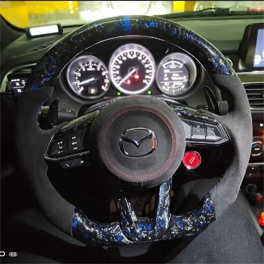Ttd Craft Mazda Cx-5 2017-2025 Carbon Fiber Steering Wheel 1