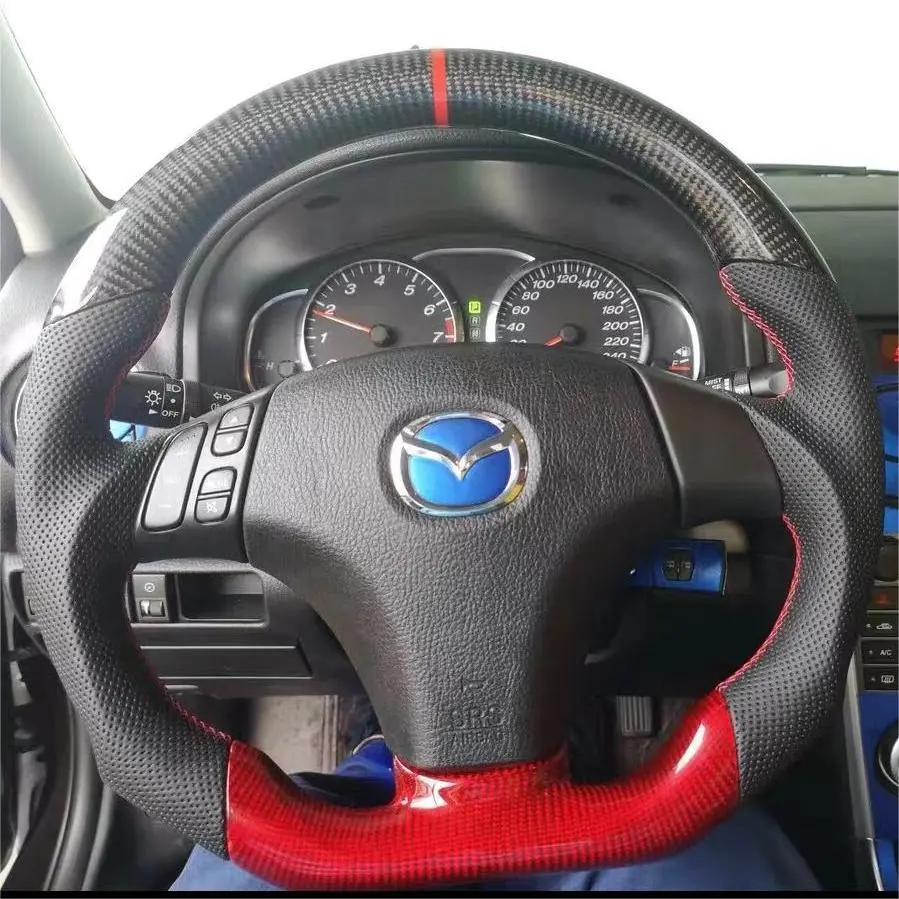 Ttd Craft Mazda 6 2003-2008 Carbon Fiber Steering Wheel 1
