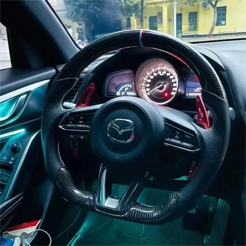 Ttd Craft Mazda Cx-9  2016-2023  Carbon Fiber Steering Wheel 1