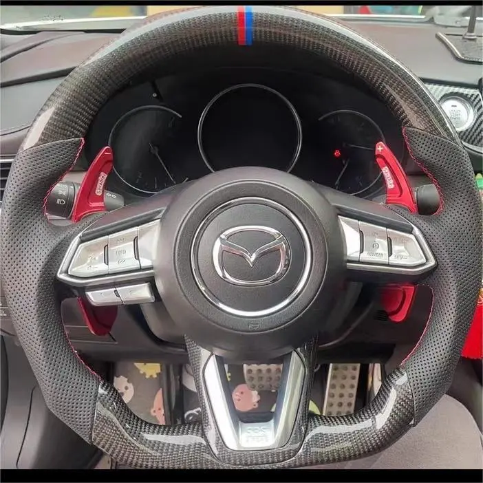 Ttd Craft  Mazda 2 2017-2025 Carbon Fiber Steering Wheel 1