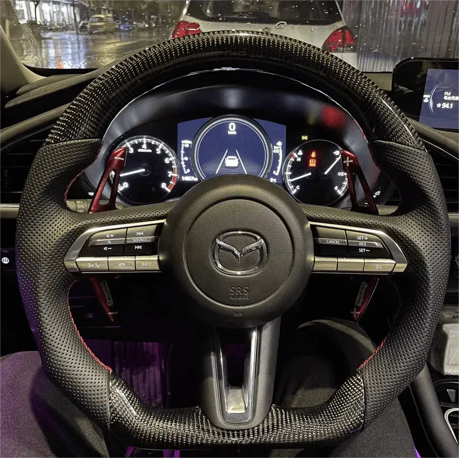 Ttd Craft Mazda Cx-50 2020-2025 Carbon Fiber Steering Wheel 1