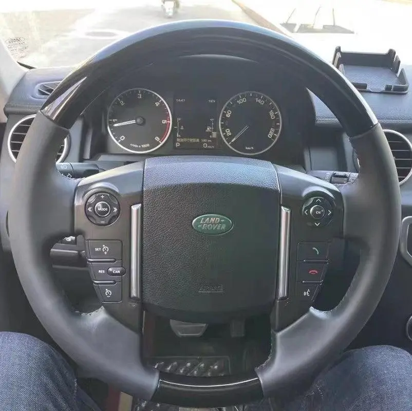 Ttd Craft Land Rover 2010-2014 Discovery / 2010-2013 Range Rover Wood Grain Steering Wheel 1