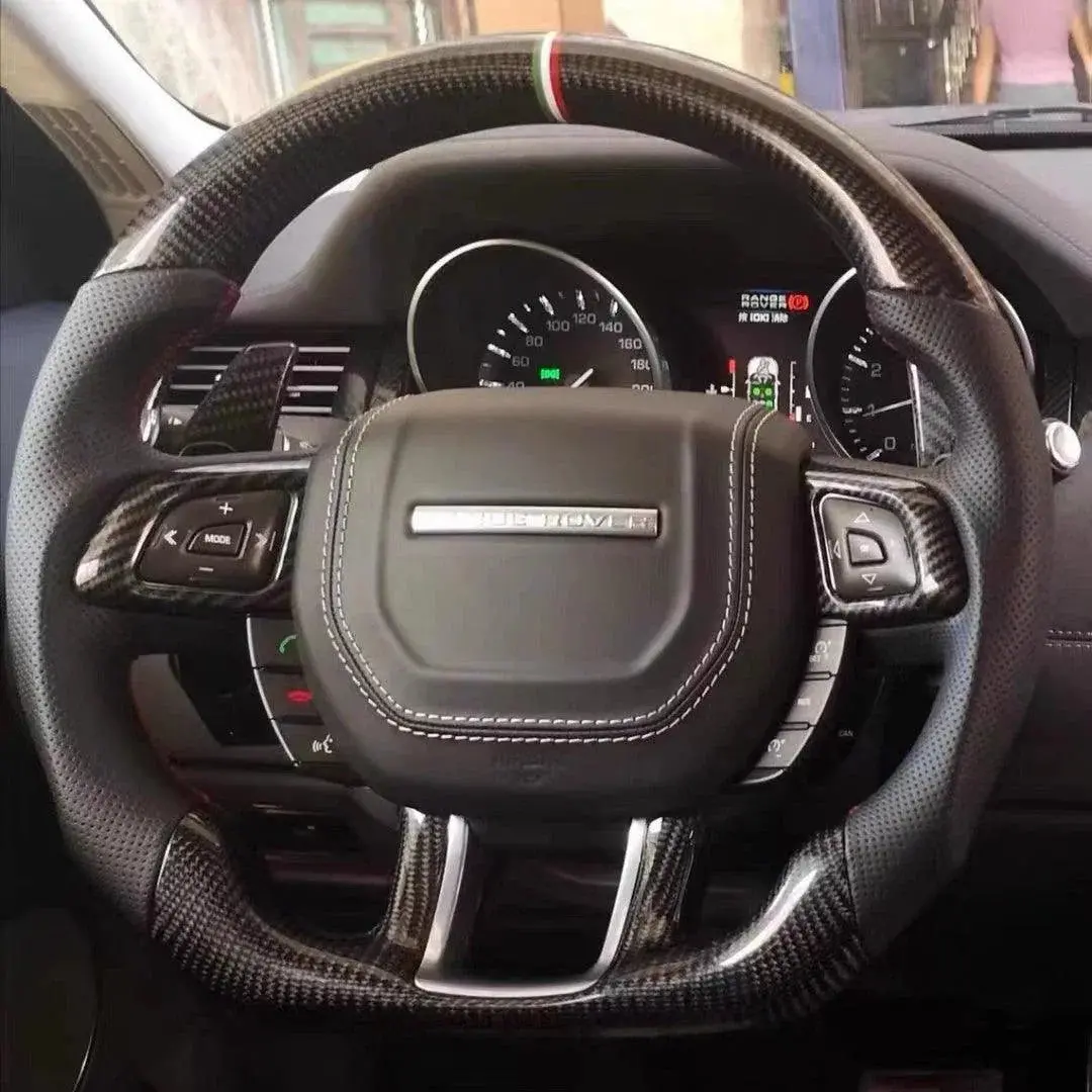 Ttd Craft Land Rover 2012-2019 Range Rover Evoque Carbon Fiber Steering Wheel 1