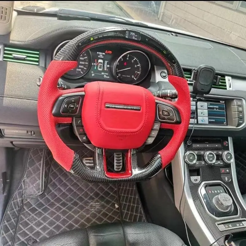 Ttd Craft Land Rover 2012-2019 Range Rover Evoque Carbon Fiber Steering Wheel 1