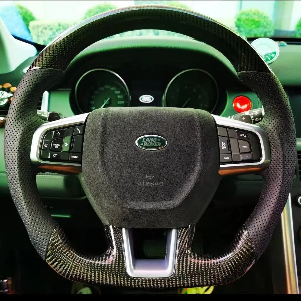 Ttd Craft Land Rover 2015-2019 Discovery Carbon Fiber Steering Wheel 1