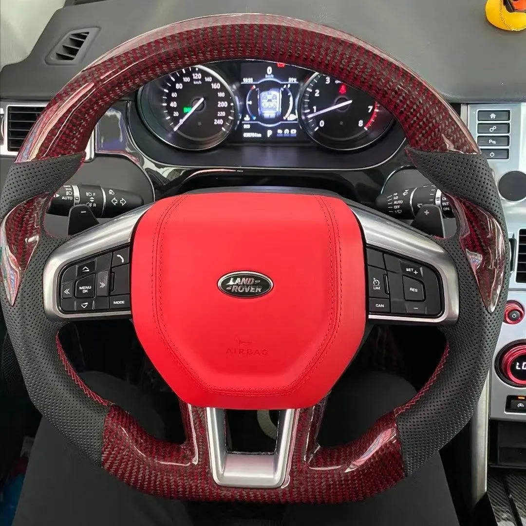 Ttd Craft Land Rover 2015-2019 Discovery Carbon Fiber Steering Wheel 1