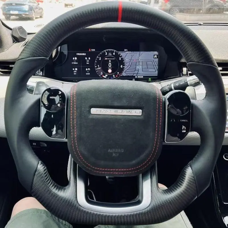 Ttd Craft Land Rover 2020-2023 Discovery Sport / Range Rover / Range Rover Evoque / Range Rover Velar Carbon Fiber Steering Wheel 1
