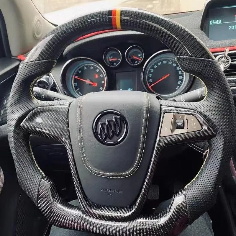 Ttd Craft 2016-2019 Cascada / 2013-2020 Encore/ 2015-2016 Regal/2012-2019 Verano Carbon Fiber Steering Wheel 1