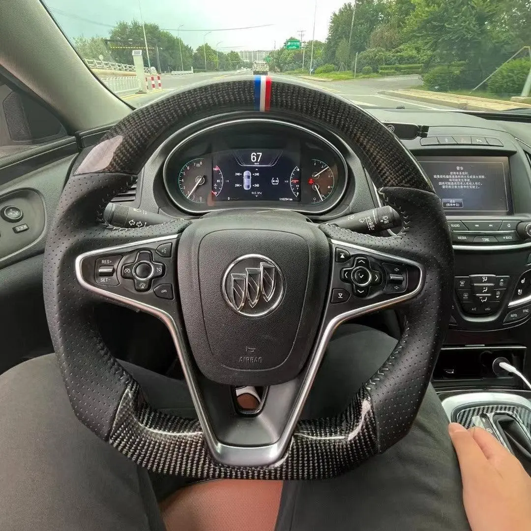 Ttd Craft 2014-2017 Regal Carbon Fiber Steering Wheel 1