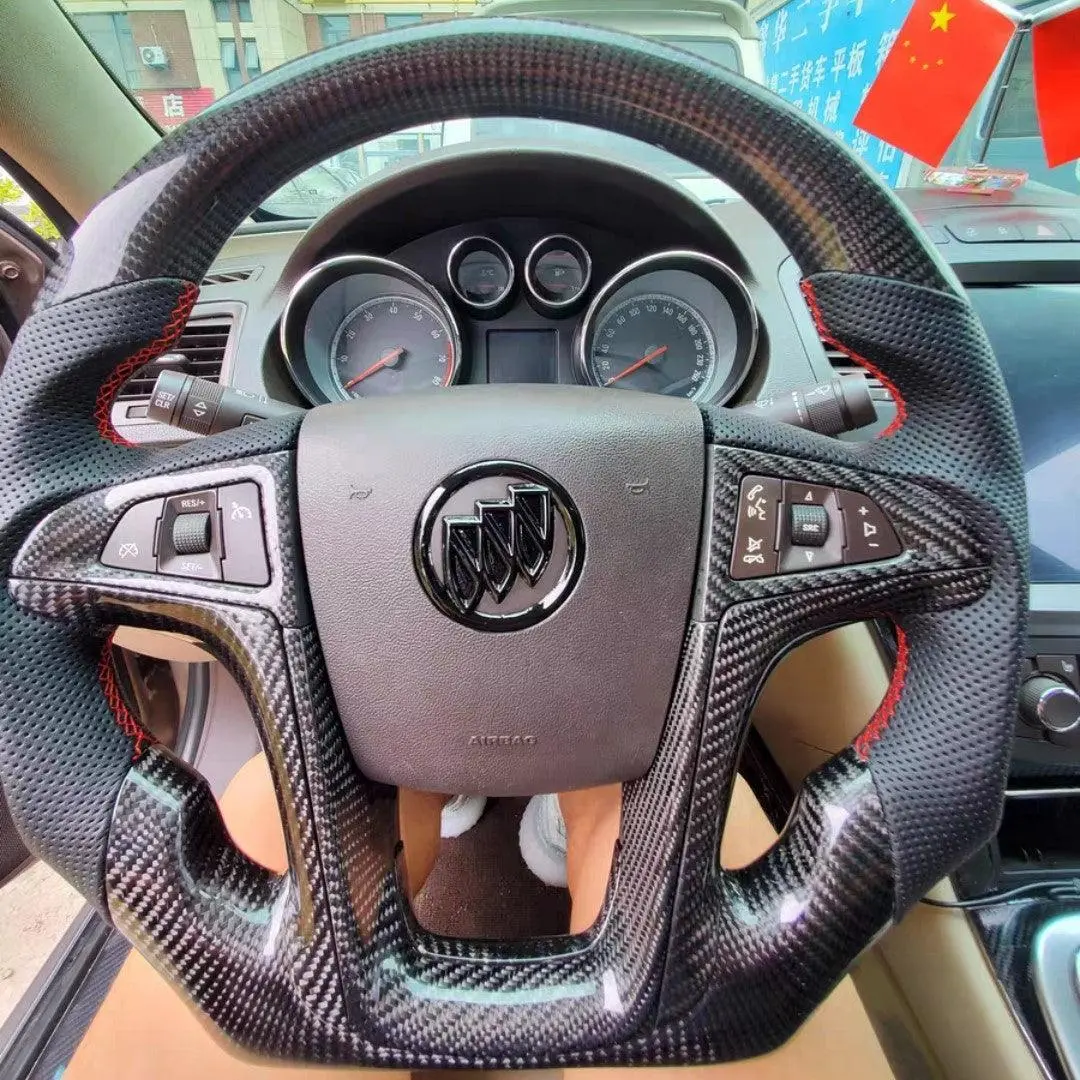 Ttd Craft 2008-2013 Regal Carbon Fiber Steering Wheel 1