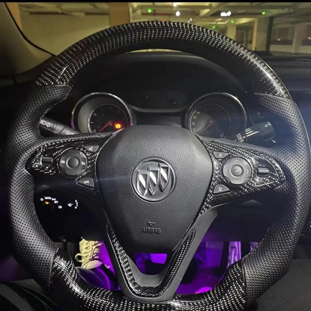 Ttd Craft 2018-2020 Regal / 2014-2020 Envision Carbon Fiber Steering Wheel 1