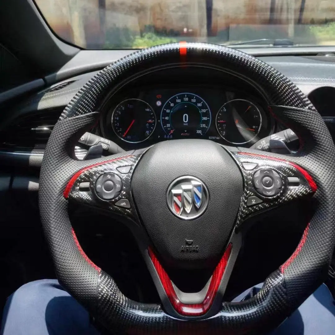 Ttd Craft 2018-2020 Regal / 2014-2020 Envision Carbon Fiber  Steering Wheel 1