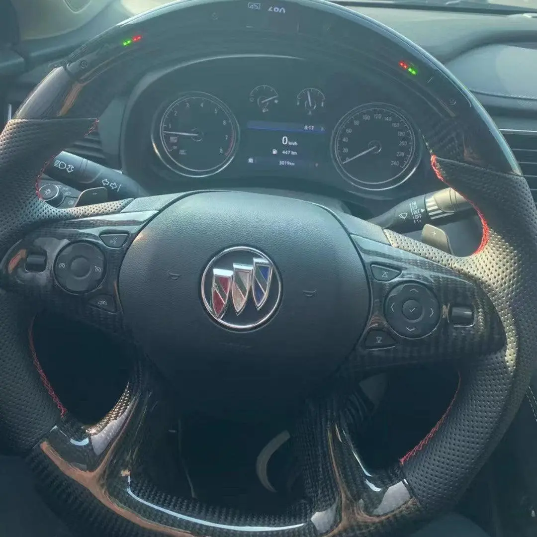 Ttd Craft 2018-2022 Enclave/ 2017-2019 Lacrosse Carbon Fiber Steering Wheel 1