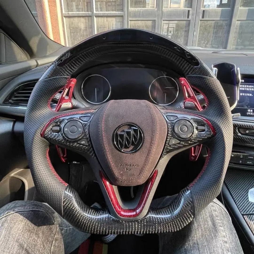 Ttd Craft 2018-2020 Regal / 2014-2020 Envision  Carbon Fiber Steering Wheel 1