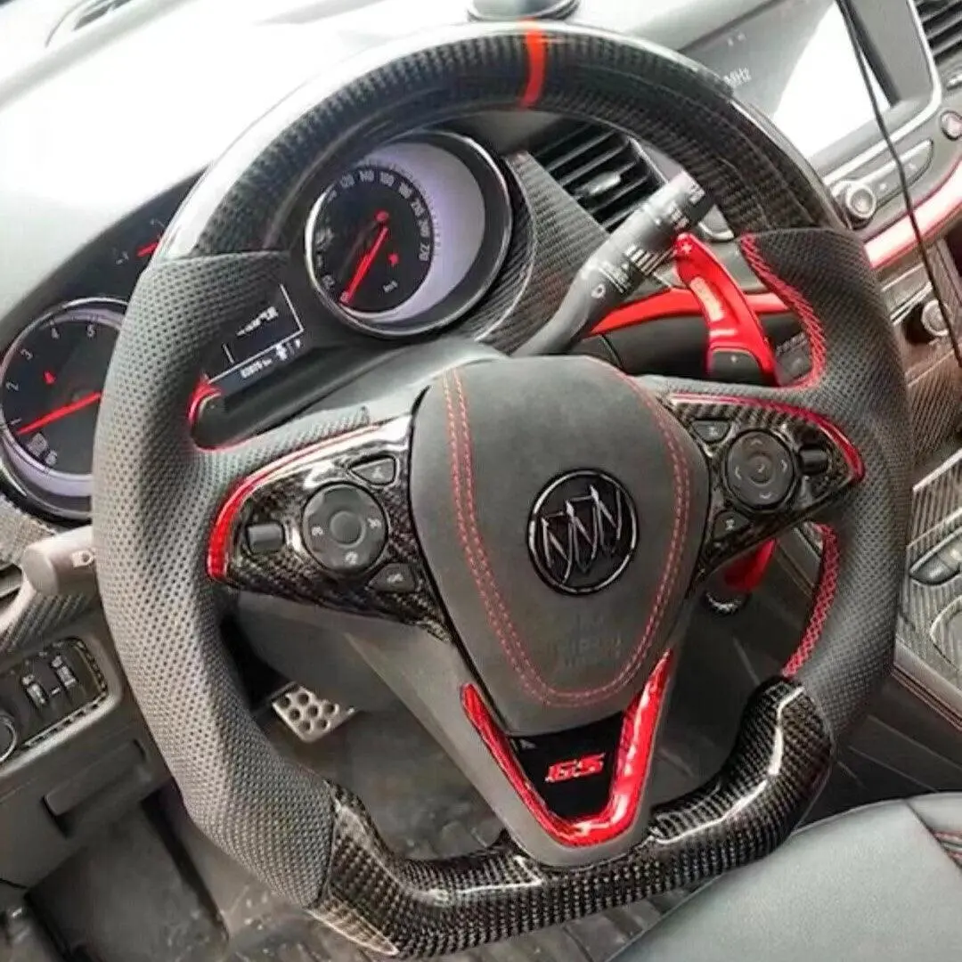 Ttd Craft 2018-2020 Regal / 2014-2020 Envision Carbon Fiber Steering Wheel 1